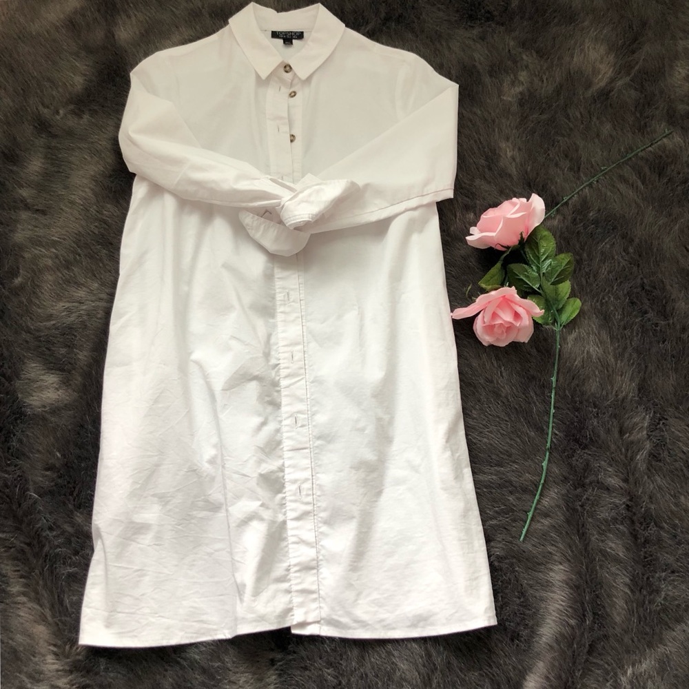 Topshop button down dress🌸